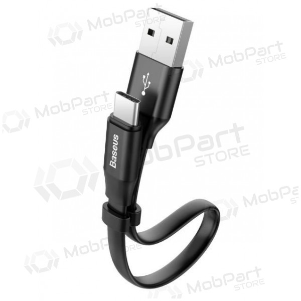 USB kaapeli Baseus type-C 0.23m (2A) (musta)