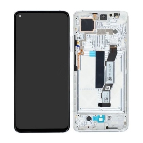 Xiaomi Mi 10T / Mi 10T Pro / Redmi K30S näyttö (hopea) (kehyksellä) (service pack) (alkuperäinen)