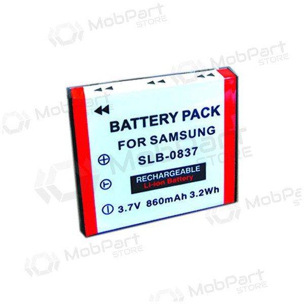 Samsung SLB-0837 foto paristo / akku Samsung SLB-0837 foto paristo / akku