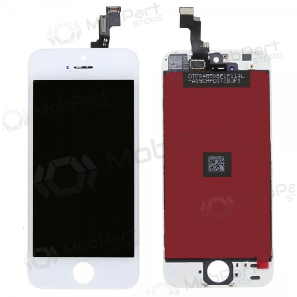 Apple iPhone 5S / iPhone SE näyttö (valkoinen) (refurbished, alkuperäinen) Apple iPhone 5S / iPhone SE näyttö (valkoinen) (refurbished, alkuperäinen)