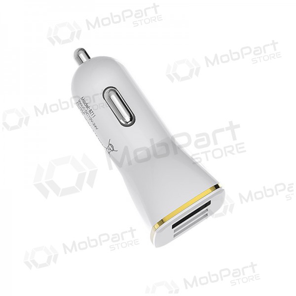 Laturi automobilinis Borofone BZ11 x 2 USB (2.1A) (musta)