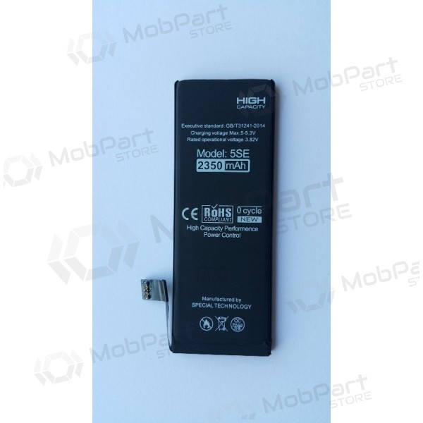 Apple iPhone SE paristo / akku (lisääntynyt kapasiteetti) (1950mAh) Apple iPhone SE paristo / akku (lisääntynyt kapasiteetti) (1950mAh)