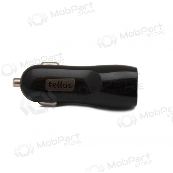 Autolaturi Tellos C102 USB 1A (musta)