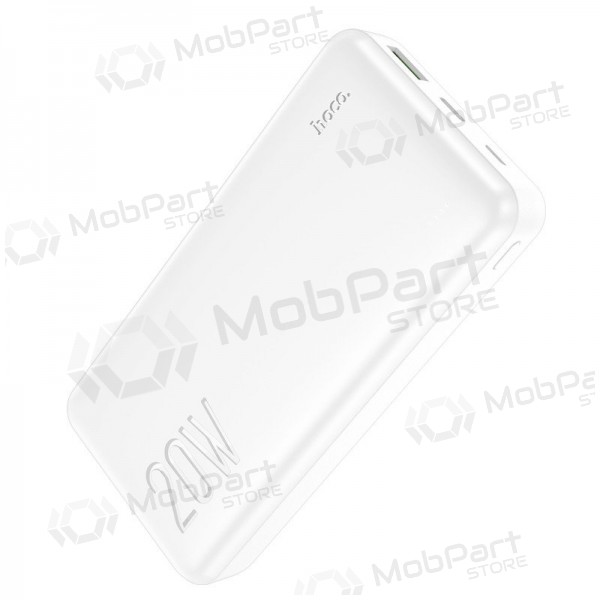 Ulkoinen paristo Power Bank Hoco J87A Type-C PD 20W+Quick Charge 3.0 20000mAh valkoinen Ulkoinen paristo Power Bank Hoco J87A Type-C PD 20W+Quick Charge 3.0 20000mAh valkoinen