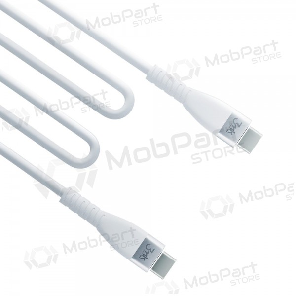 USB kaapeli 3MK Hyper Silicone Cable Type-C 60W 3A 1m