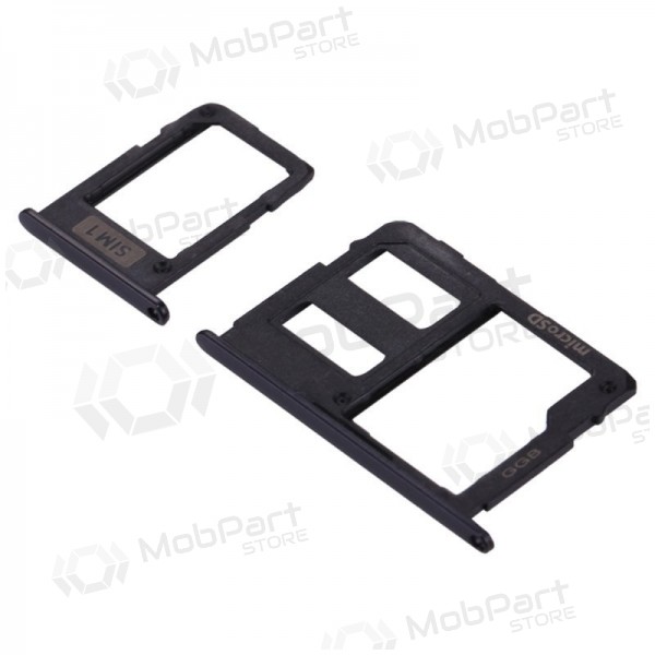 Samsung J330 Galaxy J3 2017 / J530 Galaxy J5 2017 / J730 Galaxy J7 2017 (2kpl) SIM kortin pidike (musta) (alkuperäinen) Samsung J330 Galaxy J3 2017 / J530 Galaxy J5 2017 / J730 Galaxy J7 2017 (2kpl) SIM kortin pidike (musta) (alkuperäinen)
