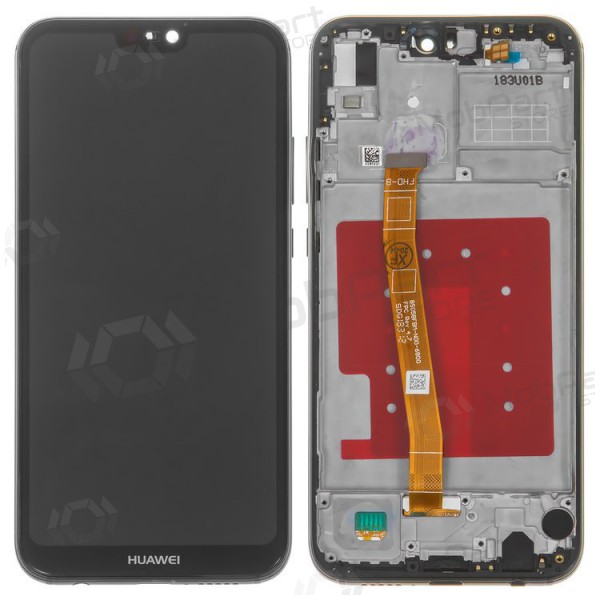 Huawei P20 Lite näyttö (musta) (kehyksellä) (käytetty grade B, alkuperäinen) Huawei P20 Lite näyttö (musta) (kehyksellä) (käytetty grade B, alkuperäinen)