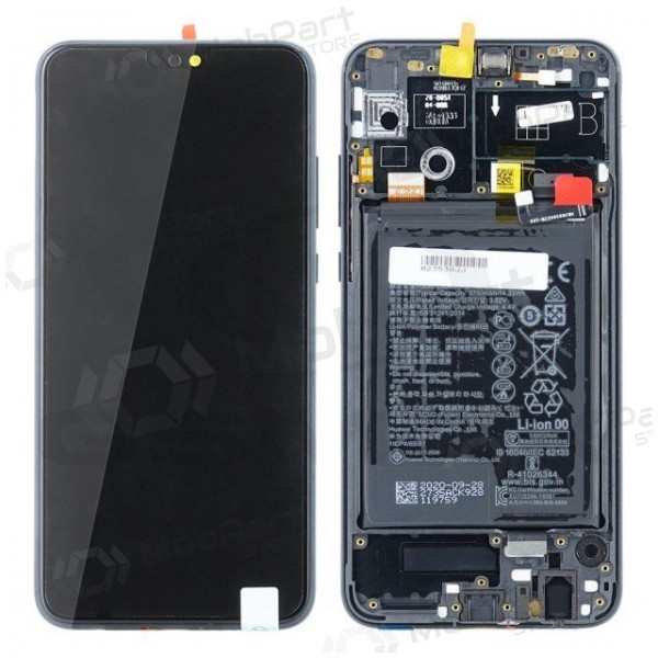 Huawei Honor 9X Lite näyttö (musta) (kehyksellä ja paristo) (service pack) (alkuperäinen) Huawei Honor 9X Lite näyttö (musta) (kehyksellä ja paristo) (service pack) (alkuperäinen)