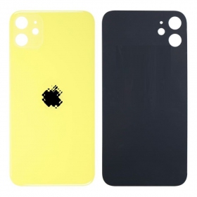 Apple iPhone 11 takaakkukansi (keltainen) (bigger hole for camera)