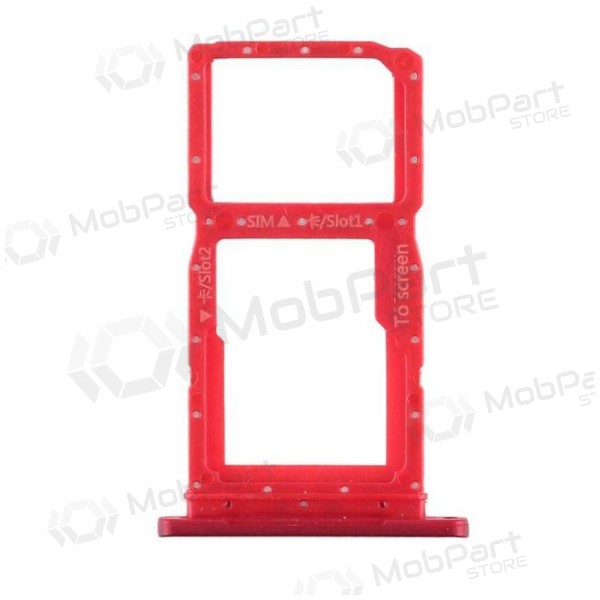 Huawei Honor 10 Lite SIM kortin pidike (punainen)