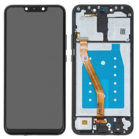 Huawei Mate 20 Lite näyttö (musta) (kehyksellä) (Premium)