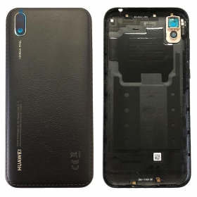 Huawei Y5 2019 takaakkukansi (musta) (Midnight Black) (käytetty grade B, alkuperäinen)