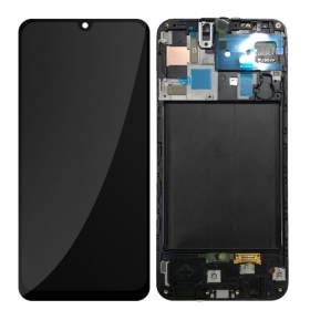 Samsung A505 Galaxy A50 (2019) näyttö (musta) (service pack) (alkuperäinen)
