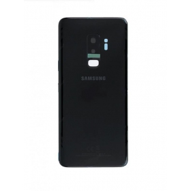 Samsung G965F Galaxy S9 Plus takaakkukansi musta (Midnight Black) (käytetty grade B, alkuperäinen)