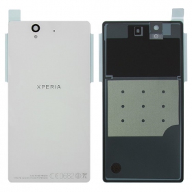 Sony Xperia Z L36h C6602 / Xperia Z C6603 takaakkukansi (valkoinen)