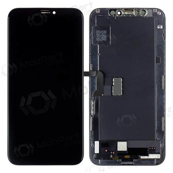 Apple iPhone X LCD näyttö ja kosketuslasi (Premium OLED) (korkealaatuinen)