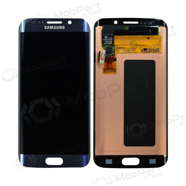 Samsung G925F Galaxy S6 Edge näyttö (musta) (service pack) (alkuperäinen)