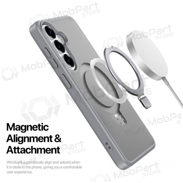 Samsung Galaxy S26 Ultra kotelo - Dux Ducis Yind Magnetic Stand (harmaa)