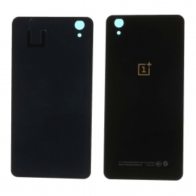 OnePlus X takaakkukansi (musta) (käytetty grade B, alkuperäinen)