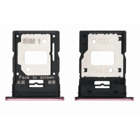 Xiaomi Mi 11 Lite 4G / 5G / 5G NE 2021 SIM-korttipidike - (Peach Pink)