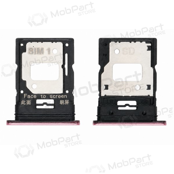 Xiaomi Mi 11 Lite 4G / 5G / 5G NE 2021 SIM-korttipidike - (Peach Pink)