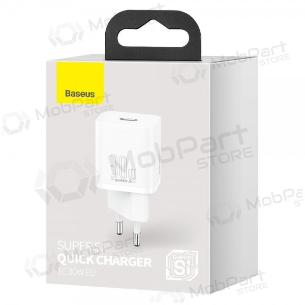 Laturi buitinis Baseus Super Si 30W valkoinen CCSUP-J02
