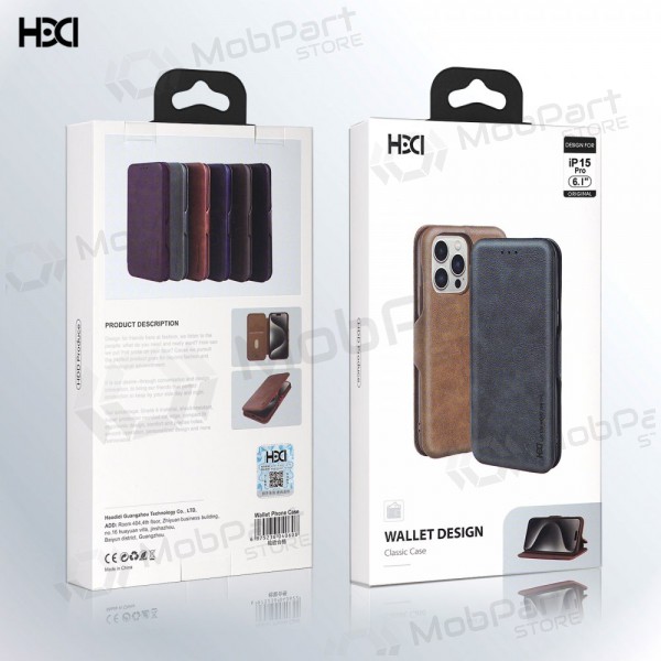 Suojakuori HDD Classic Wallet Case Samsung A536 A53 5G vihreä
