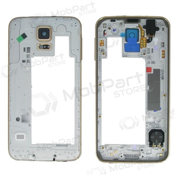Samsung G900F Galaxy S5 sisärunko (kultainen)