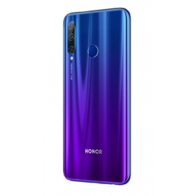 Huawei Honor 20 Lite takaakkukansi sininen (Phantom Blue) (käytetty grade C, alkuperäinen)
