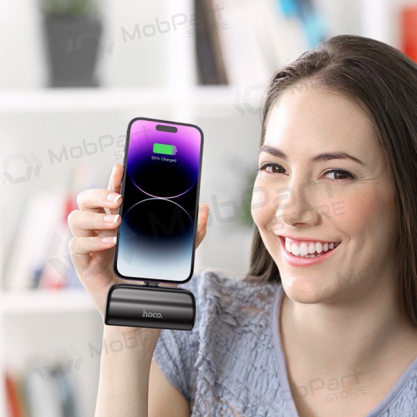 Ulkoinen paristo Power Bank Hoco J106 Lightning 5000mAh valkoinen