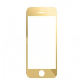 Apple iPhone 5G / iPhone 5S / iPhone 5C Näytön lasi (kultainen)