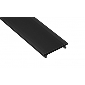 Matinis dangtelis profiliams A B C D Y (2m, musta) 