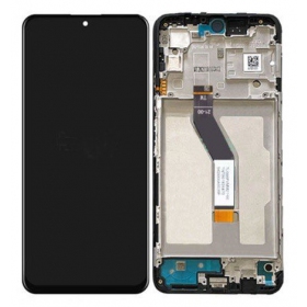 Xiaomi Poco M4 Pro 5G / Redmi Note 11S 5G / Redmi Note 11T 5G näyttö (musta) (kehyksellä) (service pack) (alkuperäinen)