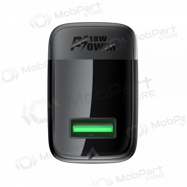 Laturi Acefast A90 18W USB-A musta