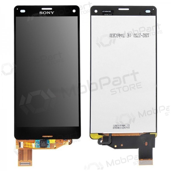 Sony Xperia Z3 Compact D5803 / D5833 näyttö (musta) - Premium