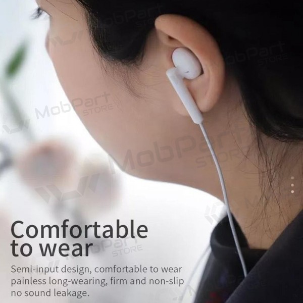 Handsfree HOCO L10 Type-C (valkoinen) Handsfree HOCO L10 Type-C (valkoinen)