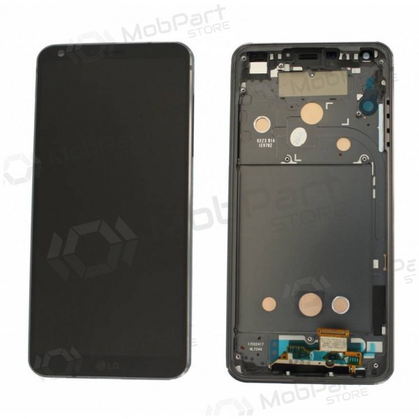 LG H870 G6 näyttö (musta) (kehyksellä) (service pack) (alkuperäinen)