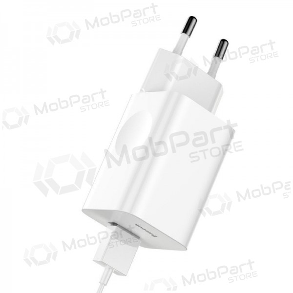 Puhelimen laturi Baseus CCALL-BX02 24 W USB-A valkoinen
