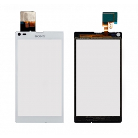 Sony Xperia L C2104 S36 / Xperia L C2105 S36h kosketuslasi (valkoinen)