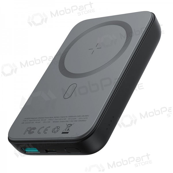 Ulkoinen paristo Power Bank Joyroom JR-W020 20W Magnetic Wireless 10000mAh musta