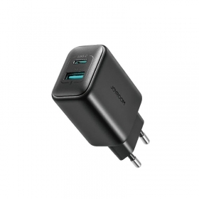 Laturi Joyroom JR-TCF13 USB-C/USB-A 25W musta