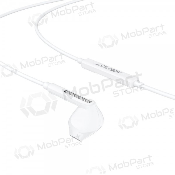 USB-C-kuulokkeet Acefast L13 valkoinen