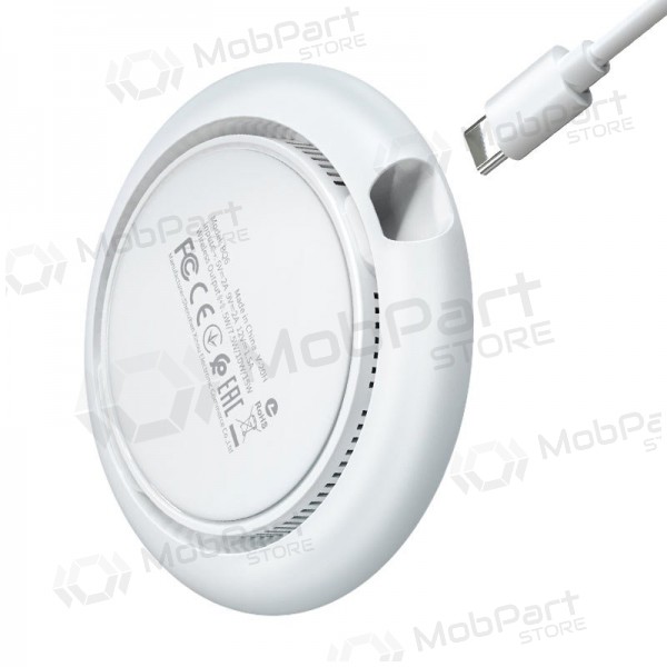 Laturi langaton Borofone BQ6 QC3.0 (15W) (valkoinen)