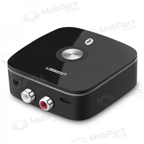 Bluetooth sovitin imtuvas Ugreen CM106 2xRCA/AUX Bluetooth 5.1 musta