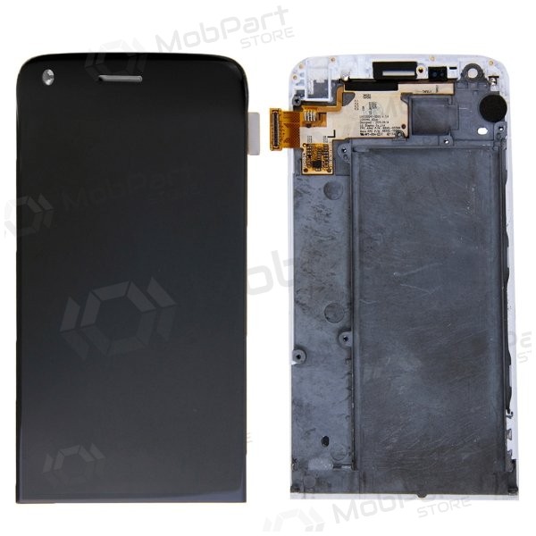 LG H850 G5 näyttö (kehyksellä) (musta) (service pack) (alkuperäinen)