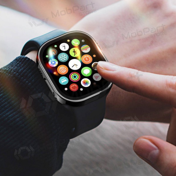 Apple Watch Ultra 49mm panssarilasi / kotelo - Dux Ducis Hamo (musta)