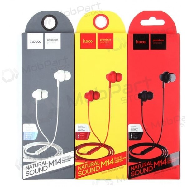 Handsfree HOCO M14 3,5mm (valkoinen)