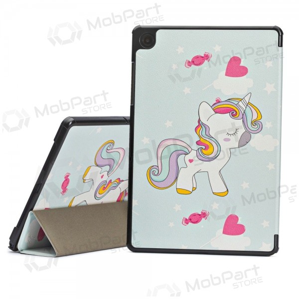 Samsung Galaxy Tab A9+, Tab A11+ kotelo - Smart Leather (unicorn)