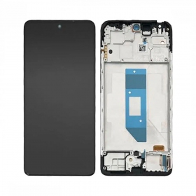 Xiaomi Redmi Note 14 4G (Global version) näyttö (musta) (kehyksellä) (OLED)