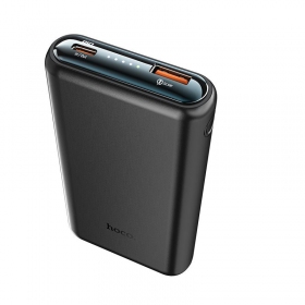 Ulkoinen paristo Power Bank Hoco Q1 Type-C PD 20W+Quick Charge 3.0 (3A) 10000mAh musta